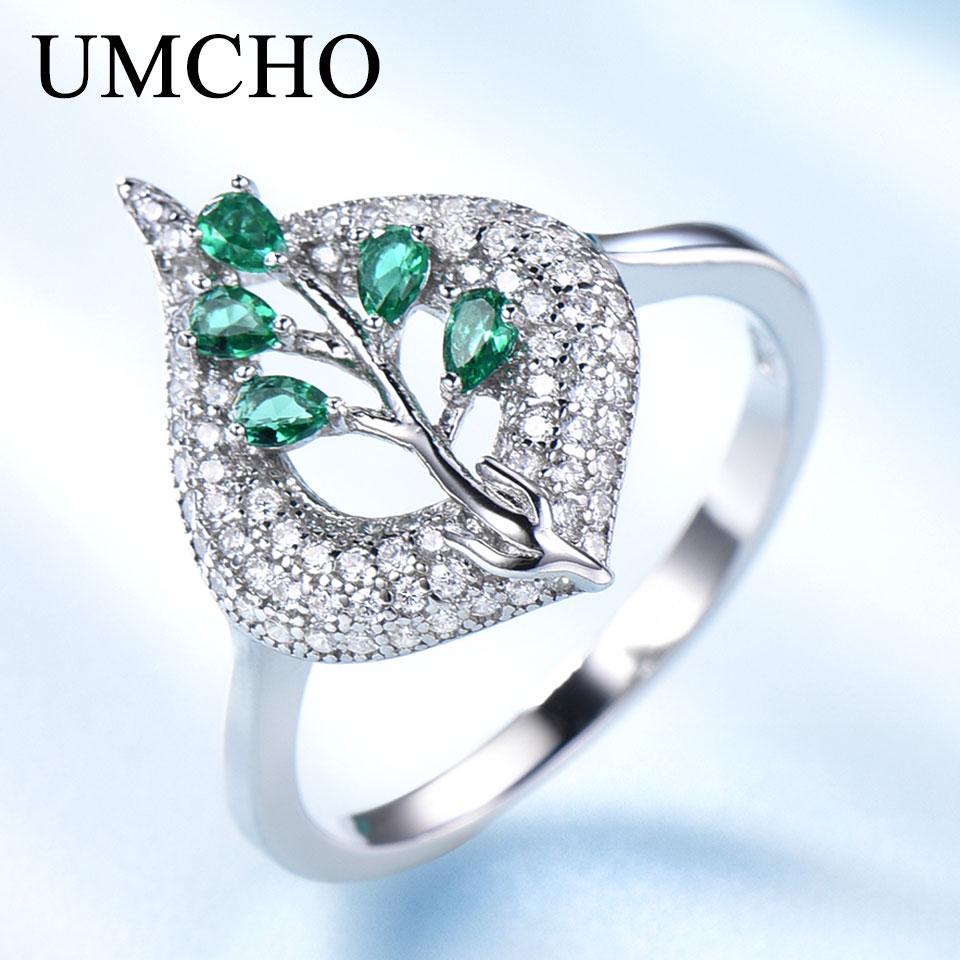 Umcho Изумрудное кольцо с драгоценным камнем