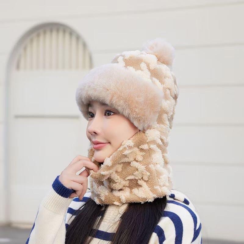 Women's Winter Integrated Balaclava & Neck Warmer