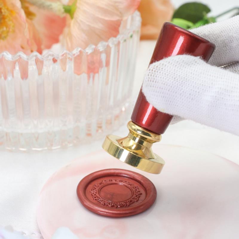 Replacements Solid Wood Handles/Heating Stamp Wax Silver Spoon For Stamp Scrapbooking Stamps Wax Seals Tools And Accessories