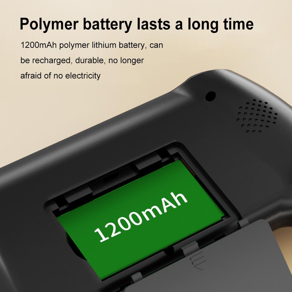 Ретро портативная игровая консоль 3,5-дюймовый ЖК-экран Встроенные 500 игр Игровая консоль 1200 мАч Портативная игровая консоль для одного игрока