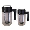 Cold Brew Coffee Maker Kettle with Filter Handle Design Airtight Seal Leak-Resistant Iced Coffee Tea Maker Kettle