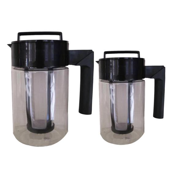 Cold Brew Coffee Maker Kettle with Filter Handle Design Airtight Seal Leak-Resistant Iced Coffee Tea Maker Kettle
