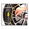 HUSKY Advance HUSA120 — Chaînes à neige 9 mm (jeu de 2) pour pneus 15–19", montage automatique, compatibles ABS