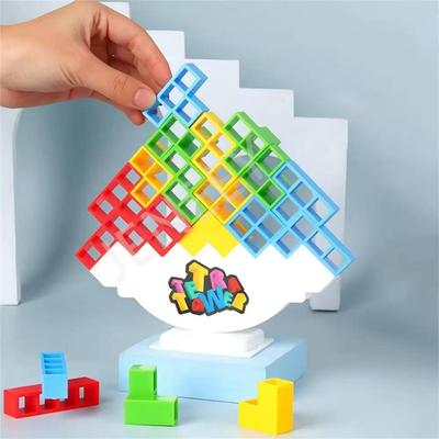 Нетоксичные башни Тетрис Балансирующие stacking-игрушки Детские кубики Балансирующая башня Настольная игра Умные Балансирующие stacking-игрушки для детей