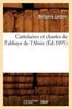 Книга Cartulaires Et Chartes De l'Abbaye De l'Absie (Ed.1895)