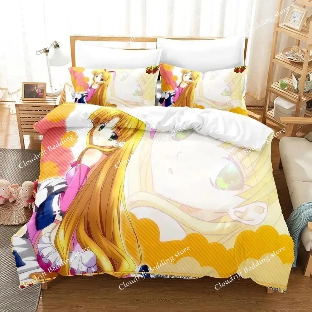 Новый комплект постельного белья Kawaii High School DxD Single Twin Full Queen King Size Bed Set Adult Kids Bedroom Duvet cover Sets Anime Bed