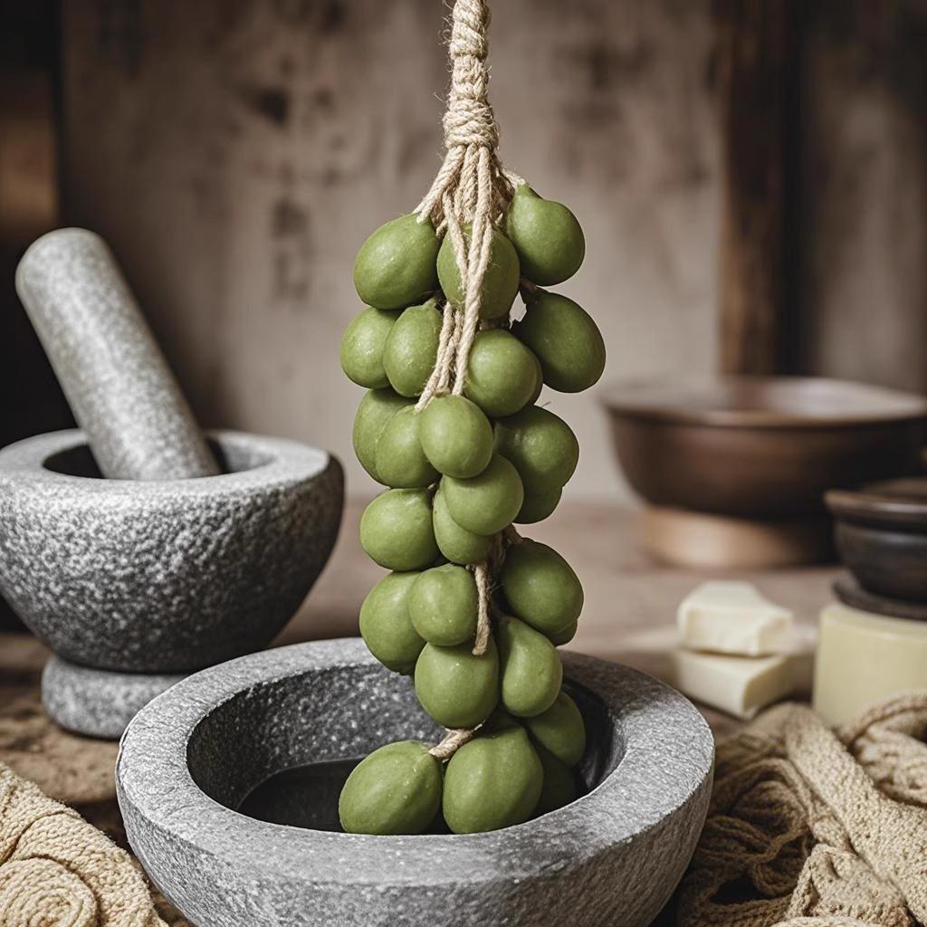 Мыло для рук с ароматом зеленого винограда – Стойкий аромат, в форме винограда.