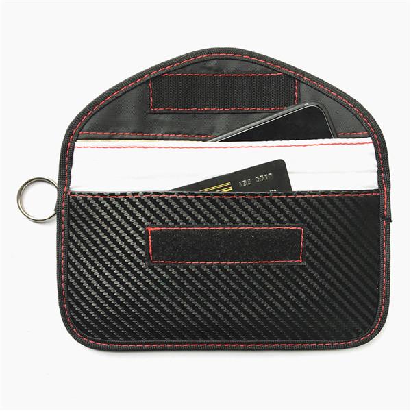 Сумка для блокировки сигнала Сумка Фарадея Клетка Экранирования Чехол-кошелек для телефона Защита конфиденциальности Ключ от машины CLE