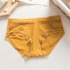 Lace Hollowed Out Pure Cotton Knickers Comfortable Breathable Antibacterial Seamless Crotch Women's Triangle Panties