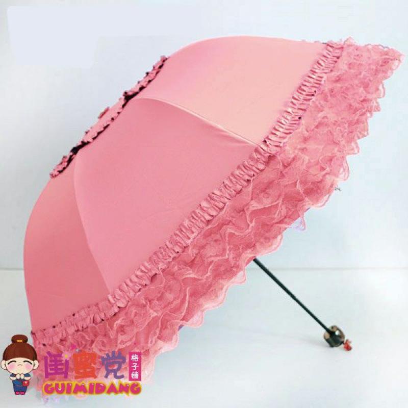 Кружевной зонт, Рождественский зонтик от солнца, женский зонтик, ультра легкий, складной, УФ-защита, солнечные сомбрильи