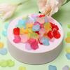 100Pcs Acrylic Transparent Petal Candy Colored Flower Beads For Jewelry Making Accessories DIY Necklace Bracelet