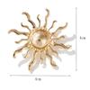 Личность Sun Flower Броши Pin для женщин Одежда Ювелирные изделия Аксессуары для вечеринок