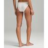 Lululemon Wundermost Ultra Soft Nulu Mid Rise Bikini Underwear Bone