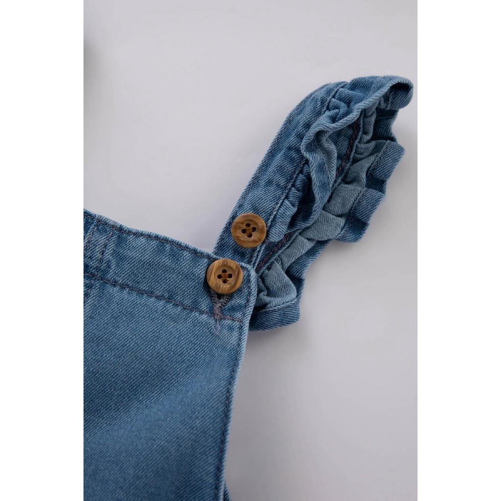 Джинсовый комбинезон для девочки