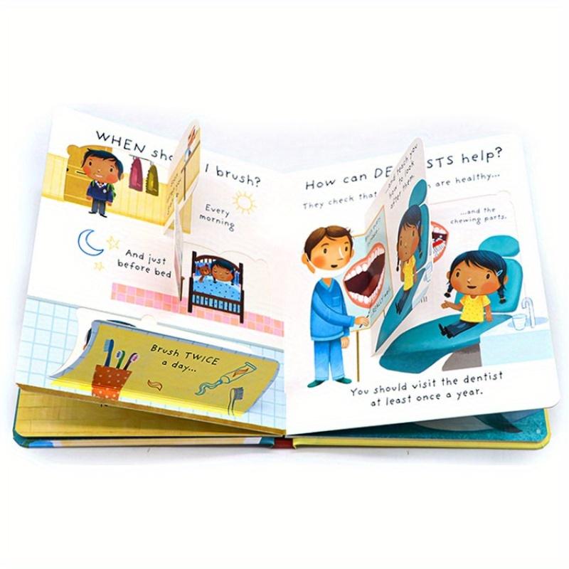 Детские познавательные книжки с картинками Usborne Английская книга для чтения о повседневных знаниях Раннее образование