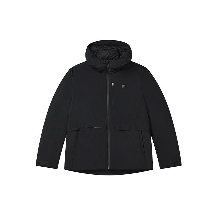 FILA Down Jacket Winter Men's Jet Black F11M247911FBK