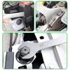Ultra Thin Double Use Wrench for Tight Spaces Various Repair Needs High Strength Steel Construction Mechanical Work