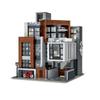 New Arrival Children Learning Education Modern Villa Street View Building Block Brick Toy Mork