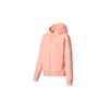 Толстовка Li Ning Training Series с вышитым логотипом и надписью, однотонная, на молнии, женские толстовки с капюшоном, ярко-лотосно-оранжевого цвета AWDS952-3