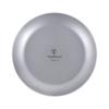 TOMSHOO Titanium Round Camping Plate Outdoor Ultralight Portable Tableware Cookware Dishwasher Safe