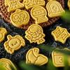 Набор формочек для печенья на Хэллоуин Пластиковые 3D Призрак Череп Летучая мышь Тыква Мумия Мультяшные Формы для печенья Штампы Инструменты для украшения тортов DIY
