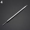 Useful Dual Head Design Acne Needle Stainless Steel White 10 Cm 1 Pc