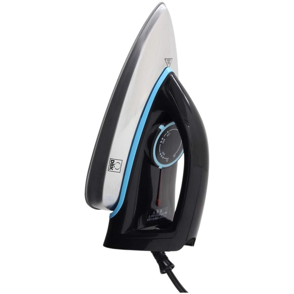 DBK Iron Small Lightweight Dry Iron with Cord The DRY2 Black DBK J78D