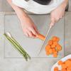 Cutting Board Easy To Clean Non-Slip Chopping Board Transparent Acrylic Chopping Block for Kitchen Home