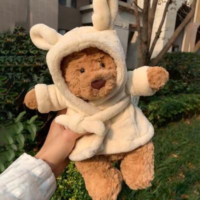 Кукла-медведь Yousheng Bartholomew, симпатичное чучело, мягкий плюшевый мишка для комфорта и радости, украшения на день рождения, подарки для детей, подруг