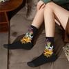 Winter Warm Hip-hop Unisex Digimon and Crests Socks Nostalgic Anime Breathable Skateboard Socks