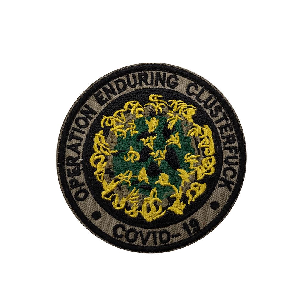 Тактический моральный вышитый патч Tai Feng 'Я выжил' - Аппликация на липучке