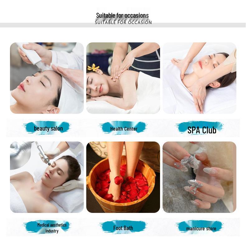 Unisex High-End Spa & Sauna Uniform Set for Beauty Technicians and Postpartum Recovery Specialists.