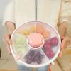 Rotating Snack Container Kids Snack Spinner Bundle Candy Box Portable Snack Storage Box Table Melon Seed Plate Storage Boxes