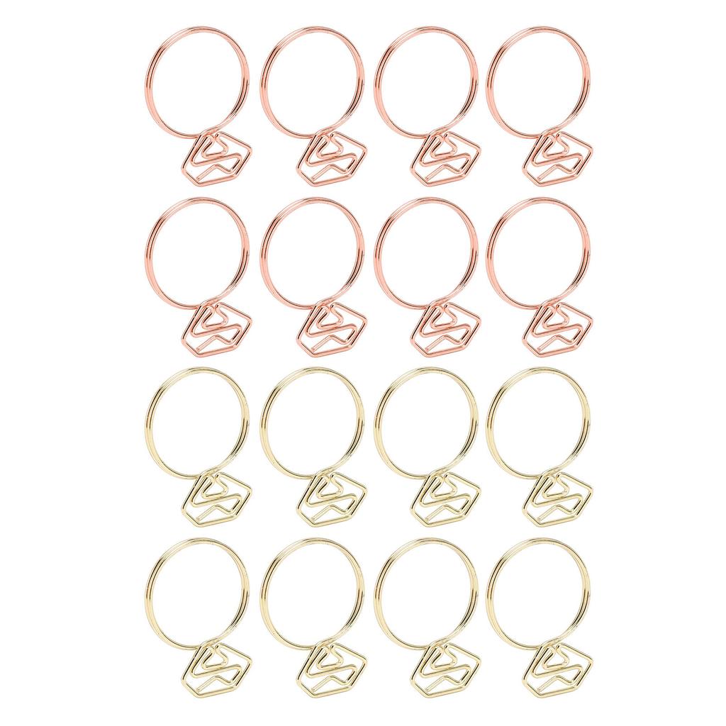 100 шт. милые скрепки стиль противоскользящие прочные гальванизированные металлические необычные скрепки для семьи 