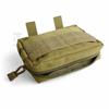 SHENKEL Military Utility Pouch/Tactical Pouch (Brown/Tan) MOLLE for Airsoft, Mountaineering, and Travel