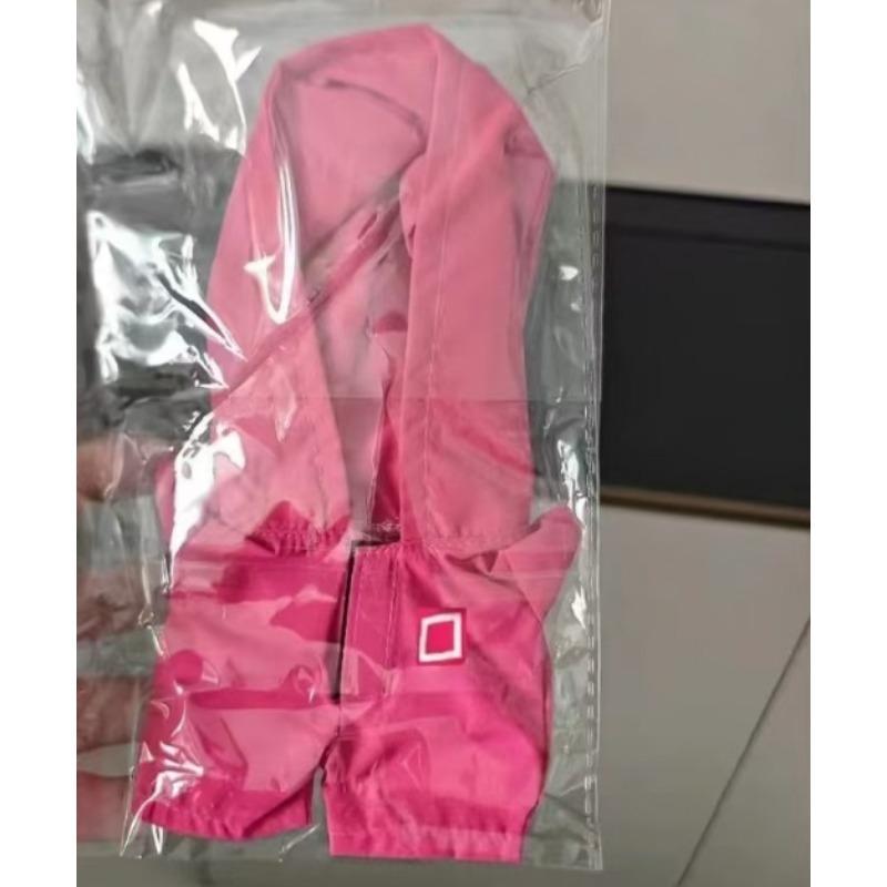 (Clothes Only) Seafood Game Collection Line Figure Clothes Outfit Face Cover Shoes for Labubu V1V2V3 Polyvinyl Chloride Material Figure Baby Clothes