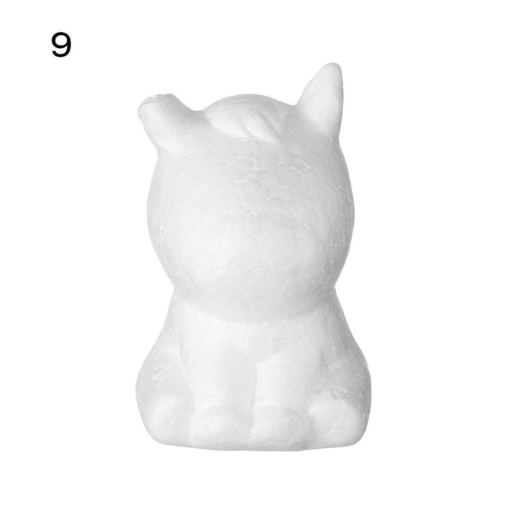 Home Decoration Party Supplies Children Toys Animals Shape Foam Balls White Polystyrene Styrofoam