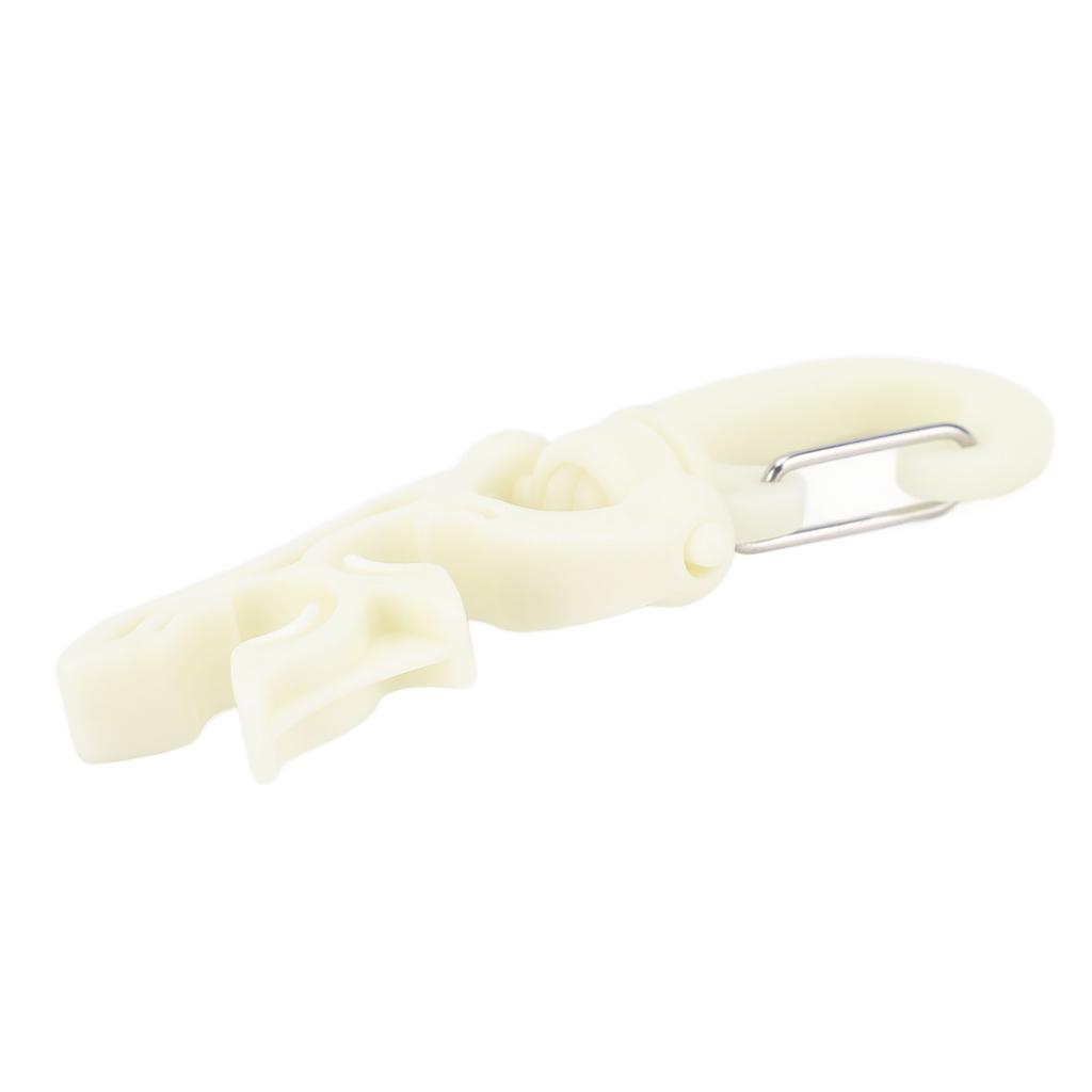 Держатель шланга для дайвинга, зажим-защелка PP, двойной BCD, держатель шланга, зажим-регулятор для подводного плавания с маской и трубкой