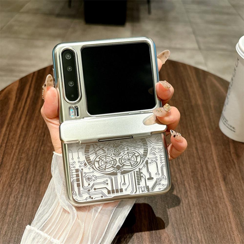 Для Huawei Pura X Чехол Механическая Легенда Гальваническое Покрытие ПК Чехол для Телефона