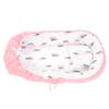 Baby Lounger Cover Soft Comfortable Breathable Easy To Clean Foldable Portable Newborn Nest Cover