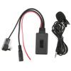 Bluetooth 5.0 AUX Cable Adapter with Microphone Handsfree Fit for Alpine CDA9857 CDA9886 CDA117