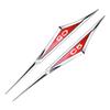 2pcs Car Badge Side Door Fender Stickers For Citroen C5 Logo Car Universal Fender Emblem Metal car decoration accessories aoq123