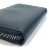 Gucci 496317 Линия Sherry Принт с логотипом GUCCI Кошелек Long Wallet на молнии Кожа Черный