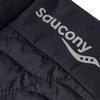 SAUCONY Однотонный повседневный жилет с воротником на молнии женский жилеты Черный SC1249042B-BK01
