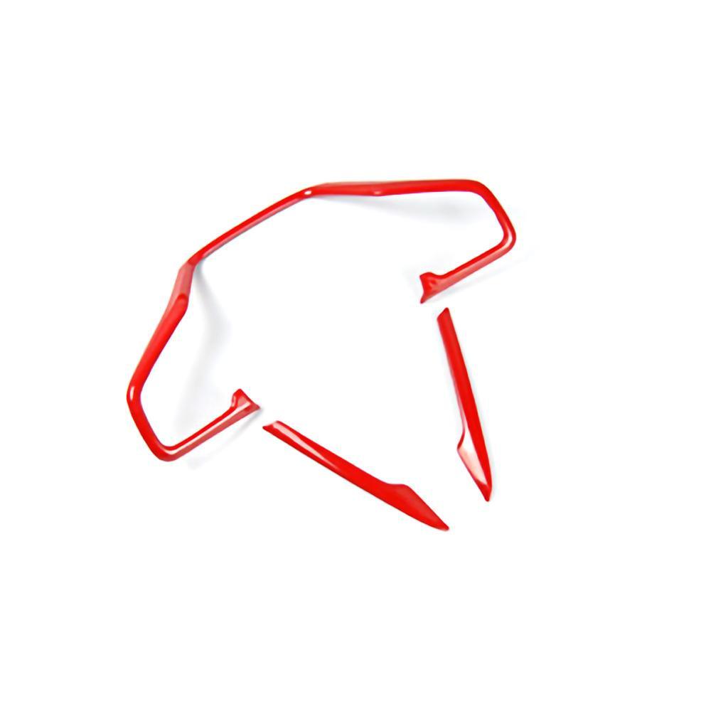 Для Honda Civic 2016-2019 Декор накладка на рамку рулевого колеса салона автомобиля ABS