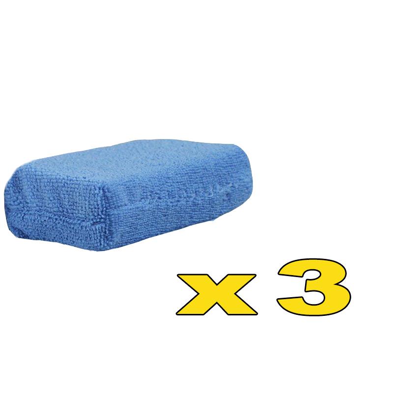 3/10Pcs Car Waxing Sponges Foam Pad Rectangle Auto Detailing Wax Applicator Pads Car Detailing Polishing Sponges Cleaning Tools