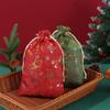 5pcs/lot Multi-color Xmas Santa Wrapping Sacks Christmas Packaging Bags  Candy Jewelry Toy Presents
