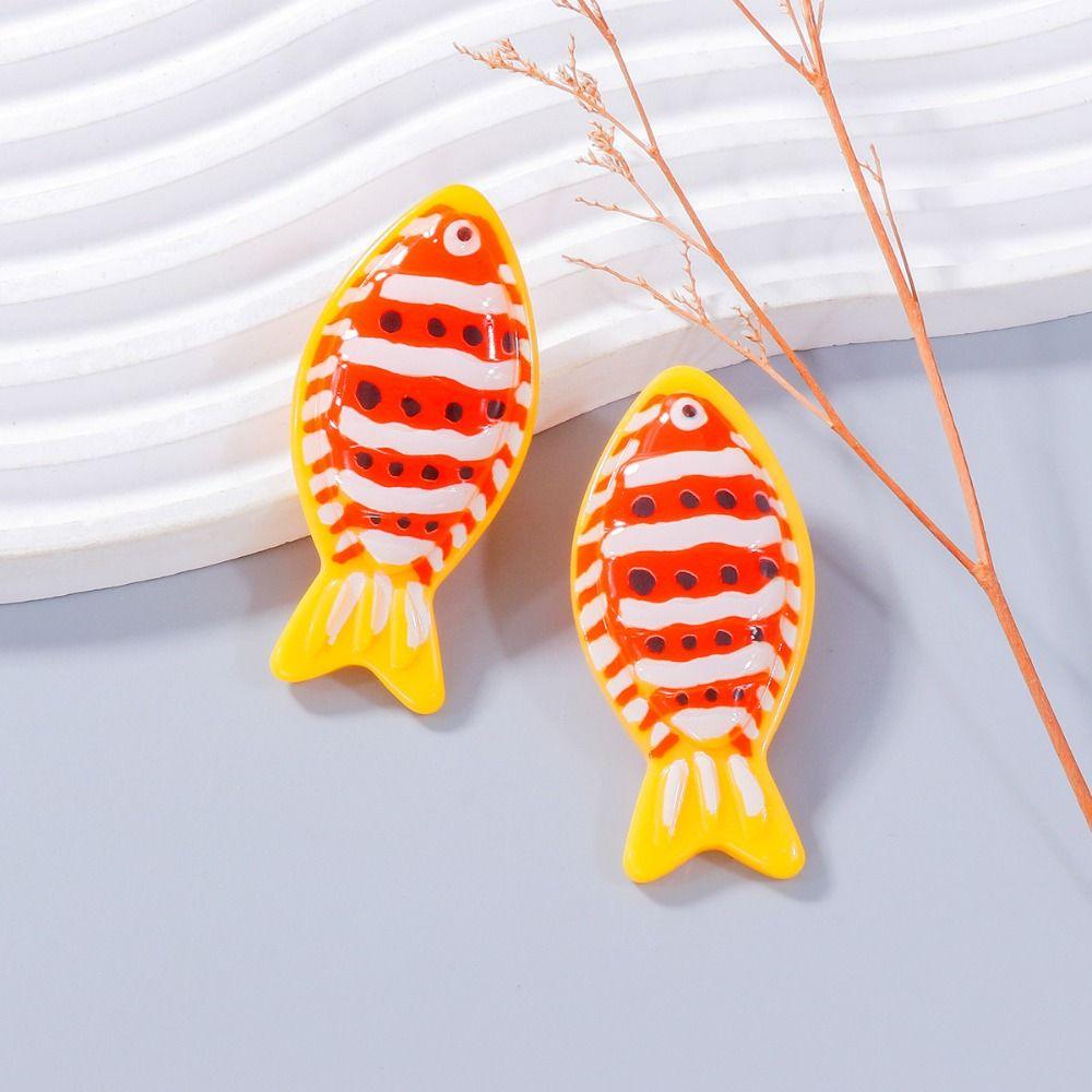 Beach Fish Necklaces Korean Style Bohemian Drop Earrings Aesthetic Ear Jewelry Girls Gift