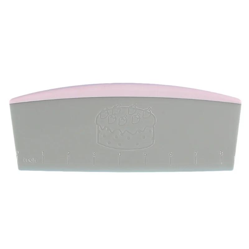 9 Inch Pastry Cutter Plastic Cake Spatulas Dough Scraper With Measuring Scale Butter Bread Pizza Fondant DIY Baking Tools