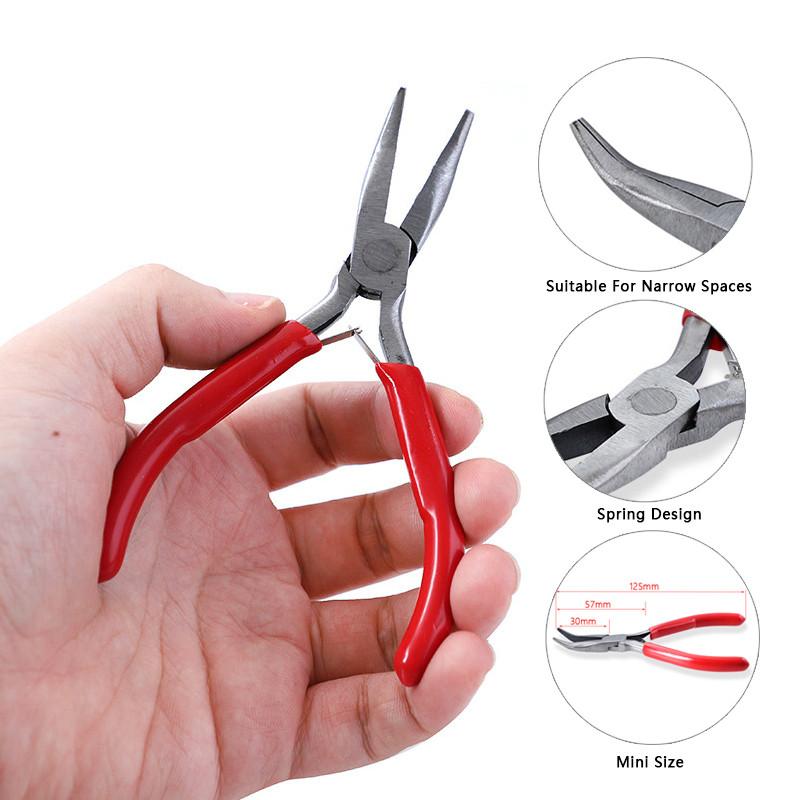 Multifunctional DIY Carbon Steel Pliers Mini Jewelry Wide Application Pliers